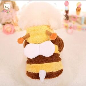 Bee Costume for Dogs - Yellow and Brown